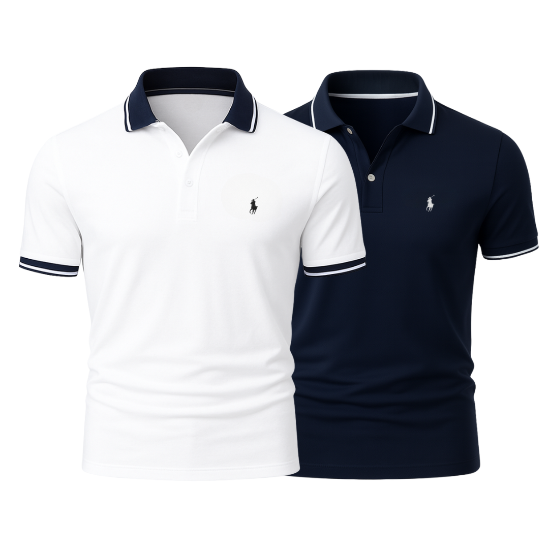 (BUY 1, GET 2) - Premiere Polo Shirt Kit – Professional Line by R&L (2-Pack)